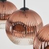 Ripoll Lampadario a sospensione, Lampada a sfera, Lampada a sospensione Chiaro, Ramato, 3-Luci