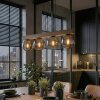 Gastor Lampadario a sospensione, Lampada a sfera, Lampada a sospensione Écru, Nero, 4-Luci