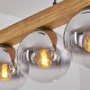 Gastor Lampadario a sospensione, Lampada a sfera, Lampada a sospensione Écru, Nero, 4-Luci