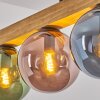 Gastor Lampadario a sospensione, Lampada a sfera, Lampada a sospensione Écru, Nero, 4-Luci