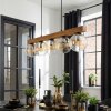 Gastor Lampadario a sospensione, Lampada a sfera, Lampada a sospensione Écru, Nero, 5-Luci