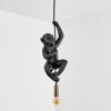 Evelis Lampadario a sospensione, Lampada a sospensione Oro, Nero, 1-Luce