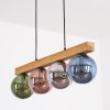Gastor Lampadario a sospensione, Lampada a sfera, Lampada a sospensione Écru, Nero, 4-Luci
