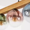 Gastor Lampadario a sospensione, Lampada a sfera, Lampada a sospensione Écru, Nero, 4-Luci