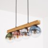 Gastor Lampadario a sospensione, Lampada a sfera, Lampada a sospensione Écru, Nero, 4-Luci