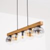 Gastor Lampadario a sospensione, Lampada a sfera, Lampada a sospensione Écru, Nero, 5-Luci