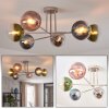 Gastor Plafoniera, Lampada a sfera 80 cm Sabbia, 6-Luci