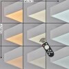 Kadin Plafoniera, Panel LED Bianco, 1-Luce