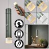 Molten Lampadario a sospensione, Lampada a sospensione LED Verde, 1-Luce