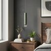 Molten Lampadario a sospensione, Lampada a sospensione LED Verde, 1-Luce