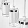 Fenik Lampadario a sospensione, Lampada a sospensione Bianco, 4-Luci