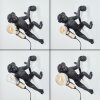 Leonix Applique Oro, Nero, 1-Luce