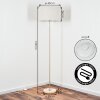 Ganik Lampada da terra Cromo, Sabbia, 1-Luce