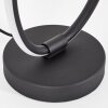 Jolor Lampada da tavolo LED Nero, 1-Luce