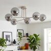 Gastor Plafoniera, Lampada a sfera 80 cm Sabbia, 6-Luci