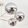 Gastor Plafoniera, Lampada a sfera 80 cm Sabbia, 6-Luci
