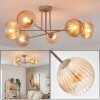 Koyoto Plafoniera, Lampada a sfera 78 cm Sabbia, 6-Luci