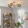 Gastor Plafoniera, Lampada a sfera 80 cm Sabbia, 6-Luci