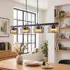 Folar Lampadario a sospensione, Lampada a sospensione LED Nero, 4-Luci
