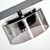 Folar Lampadario a sospensione, Lampada a sospensione LED Nero, 4-Luci