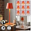 Salgadinho Lampada da tavolo per esterno, Lampada da tavolo LED Rosso, 1-Luce