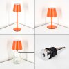 Salgadinho Lampada da tavolo per esterno, Lampada da tavolo LED Rosso, 1-Luce