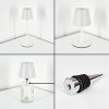 Salgadinho Lampada da tavolo per esterno, Lampada da tavolo LED Bianco, 1-Luce