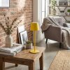 Salgadinho Lampada da tavolo per esterno, Lampada da tavolo LED Giallo, 1-Luce
