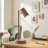 Javel Lampada da scrivania, Lampada da tavolo LED Sabbia, Bianco, 1-Luce