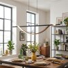 Solir Lampadario a sospensione, Lampada a sospensione LED Nero, 1-Luce