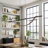 Solir Lampadario a sospensione, Lampada a sospensione LED Nero, 1-Luce