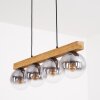 Gastor Lampadario a sospensione, Lampada a sfera, Lampada a sospensione Écru, Nero, 4-Luci