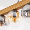Gastor Lampadario a sospensione, Lampada a sfera, Lampada a sospensione Écru, Nero, 4-Luci