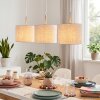 Ganik Lampadario a sospensione, Lampada a sospensione Cromo, Sabbia, 3-Luci