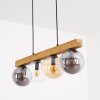 Gastor Lampadario a sospensione, Lampada a sfera, Lampada a sospensione Écru, Nero, 4-Luci