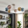 Koyoto Plafoniera, Lampada a sfera 78 cm Sabbia, 6-Luci