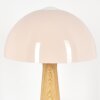 Lampada a forma di fungo  Forgek Lampada da tavolo Champagne, Aspetto del legno, 1-Luce