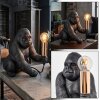 Zarik Lampada da tavolo Ramato, Nero, 1-Luce