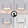 Kaval Lampada da tavolo LED Bianco, 1-Luce