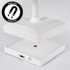 Kaval Lampada da tavolo LED Bianco, 1-Luce
