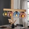 Koyoto Lampadario a sospensione, Lampada a sfera, Lampada a sospensione Écru, Nero, 4-Luci