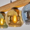 Koyoto Lampadario a sospensione, Lampada a sfera, Lampada a sospensione Écru, Nero, 4-Luci