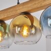 Koyoto Lampadario a sospensione, Lampada a sfera, Lampada a sospensione Écru, Nero, 4-Luci