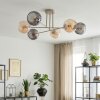 Koyoto Plafoniera, Lampada a sfera 78 cm Sabbia, 6-Luci