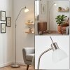 Arcen Lampada da terra LED Nichel opaco, 1-Luce