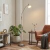 Arcen Lampada da terra LED Nichel opaco, 1-Luce