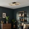 Tulor Plafoniera LED Nero, 1-Luce