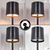 Kaval Lampada da tavolo LED Nero, 1-Luce