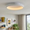 Tulin Plafoniera LED Bianco, 1-Luce, Telecomando