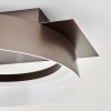 Jelok Plafoniera LED Marrone, 1-Luce